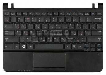 <!--Клавиатура для ноутбука Samsung NC110 с корпусом (серебро)-->