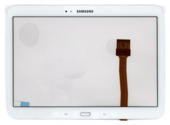<!--Сенсорное стекло (тачскрин) Samsung Galaxy Tab 3 10.1 P5200 P5210 (белый) -->