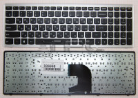 Клавиатура для Lenovo Z500 (серебро)