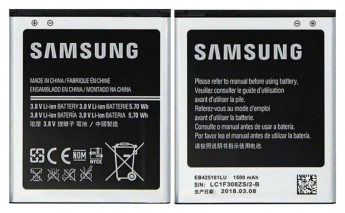 <!--Аккумуляторная батарея EB425161LU для Samsung Galaxy S3 mini i8190  3.8 V 5.70Wh-->