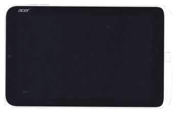 <!--Модуль (матрица + тачскрин) Acer Iconia W3-810 с белой рамкой (черный)-->