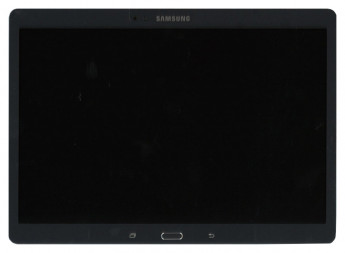 <!--Модуль (матрица + тачскрин) Samsung Galaxy Tab S 10.5 SM-T800 SM-T805  с рамкой (серый)-->