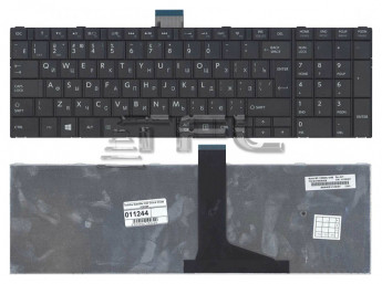 <!--Клавиатура для ноутбука Toshiba Satellite C55 C55-A C55dt (черная)-->