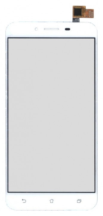 <!--Сенсорное стекло (тачскрин) для Asus ZenFone 3 Max (ZC553KL) (белый)-->