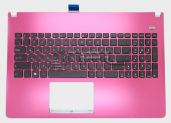<!--Клавиатура для Asus X501A, с корпусом, 90R-NNO5K1I80U (розовая)-->