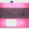 <!--Клавиатура для Asus X501A, с корпусом, 90R-NNO5K1I80U (розовая)-->