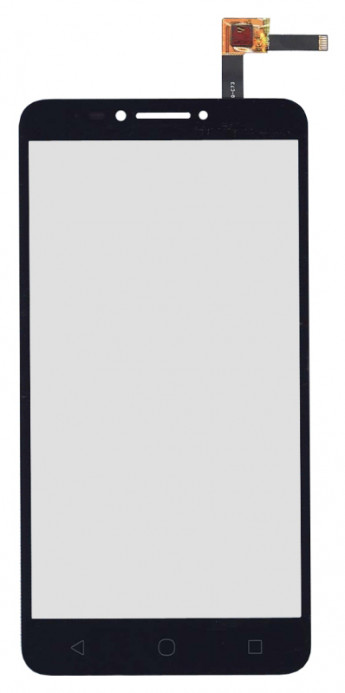 <!--Сенсорное стекло (тачскрин) для Alcatel One Touch Pixi 4 | 6 9001D (черный)-->