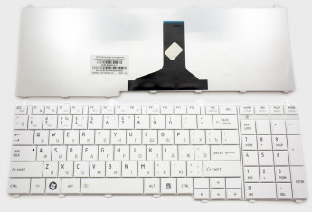 <!--Клавиатура для Toshiba C650 (белая)-->