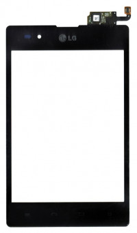 <!--Сенсорное стекло (тачскрин) для LG Optimus VU P895 (черный)-->