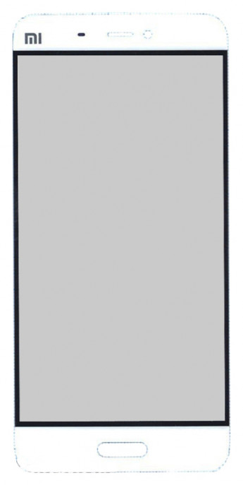 <!--Стекло для Xiaomi Mi5 (белый)-->
