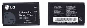 <!--Аккумуляторная батарея LGIP-430A для LG KP108 LG KM330-->