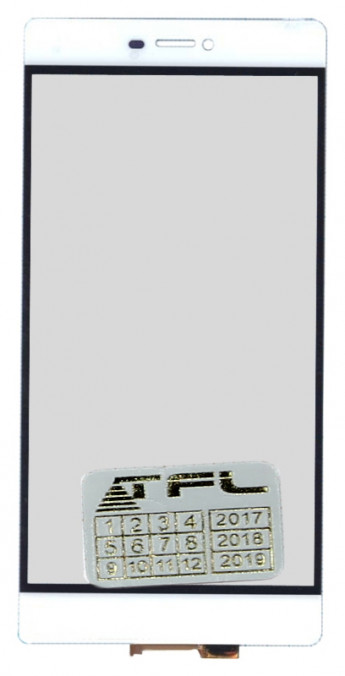 <!--Сенсорное стекло (тачскрин) для Huawei P8 (белый)-->