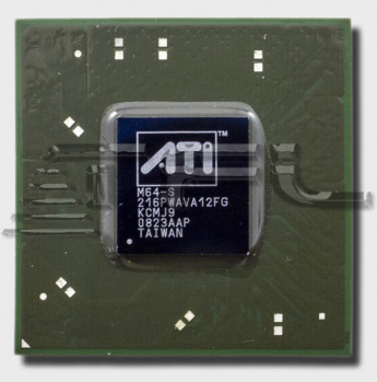<!--Видеочип ATI Mobility Radeon X2300, M-64S, 216PWAVA12FG-->