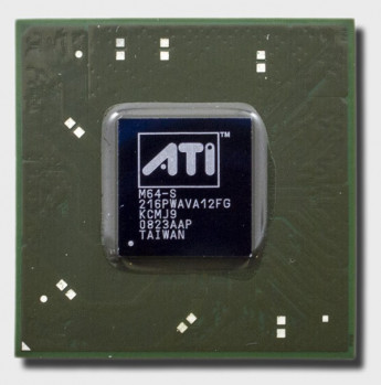 <!--Видеочип ATI Mobility Radeon X2300, M-64S, 216PWAVA12FG (реболл)-->