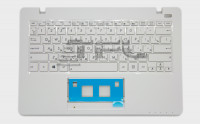 Клавиатура для Asus X200CA, с корпусом, 13NB03U1AP0401 (белая)