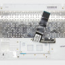 <!--Клавиатура для Asus X200CA, с корпусом, 13NB03U1AP0401 (белая)-->