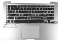 Клавиатура для ноутбука Apple A1278 с корпусом (серебро)