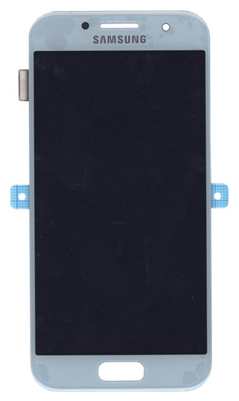 <!--Модуль (матрица + тачскрин) для Samsung Galaxy A3 (2017) SM-A320F (синий)-->