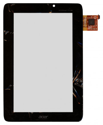 <!--Сенсорное стекло (тачскрин) Acer Iconia Tab A110 (черный) -->