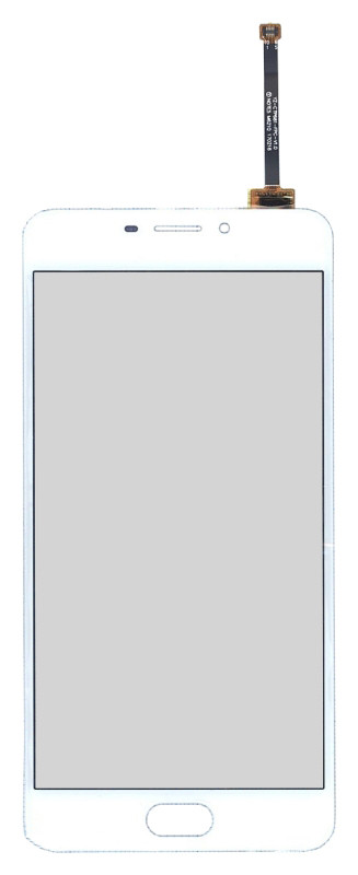 <!--Сенсорное стекло (тачскрин) для Meizu M5 Note (белый)-->