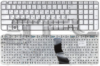 <!--Клавиатура для ноутбука HP G70 Compaq Presario CQ70 (серебро)-->
