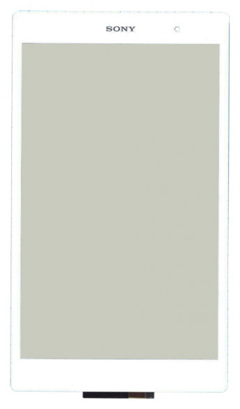 <!--Сенсорное стекло (тачскрин) Sony Xperia Z3 tablet compact (белый)-->