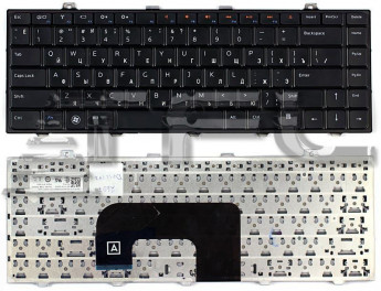 <!--Клавиатура для ноутбука Dell Studio 14 14z 1440 1450 1457 (черная)-->