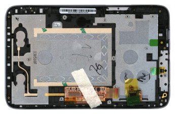 <!--Модуль (матрица + тачскрин) Lenovo A2107 с рамкой (черный)-->