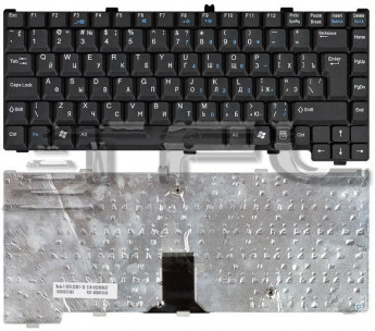 <!--Клавиатура для ноутбука Fujitsu-Siemens Amilo M7440 M7440G M6100 (черная)-->
