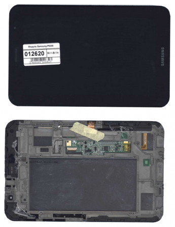 <!--Модуль (матрица + тачскрин) Samsung Galaxy Tab 7.0 Plus P6200 с рамкой (черный)-->