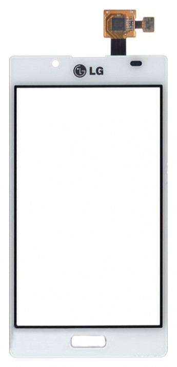 <!--Сенсорное стекло (тачскрин) для LG Optimus L7 P705 (белый)-->