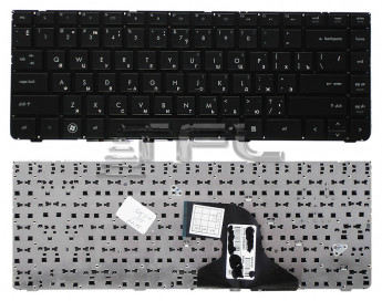 <!--Клавиатура для ноутбука HP ProBook 4330S 4331S c рамкой (черная)-->