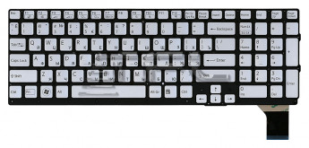 <!--Клавиатура для ноутбука Sony VPC-SE VPCSE (серебро)-->