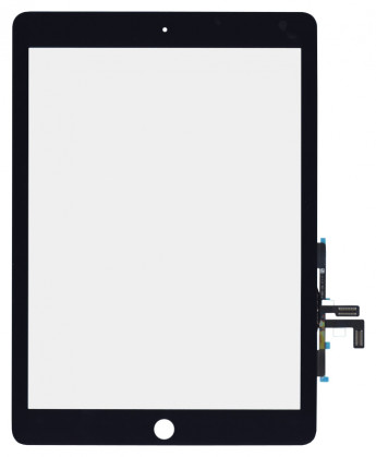 <!--Сенсорное стекло (тачскрин) для iPad Air (черный)-->