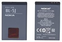 <!--Аккумуляторная батарея BL-5J для Nokia 5800 XpressMusic, С3, X1, X6 1430mAh-->