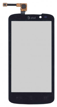 <!--Сенсорное стекло (тачскрин) для LG Optimus True HD LTE P936 (черный)-->