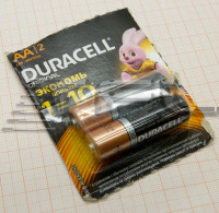 <!--Батарейка AA Duracell LR6 2шт-->