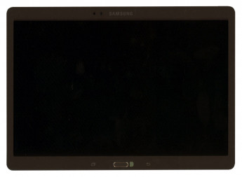 <!--Модуль (матрица + тачскрин) Samsung Galaxy Tab S 10.5 SM-T800 SM-T805 с рамкой (коричневый)-->