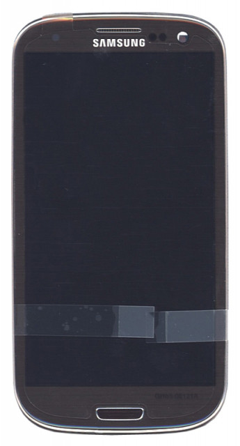 <!--Модуль (матрица + тачскрин) для Samsung Galaxy S3 GT-I9300 Brown с рамкой (коричневый)-->