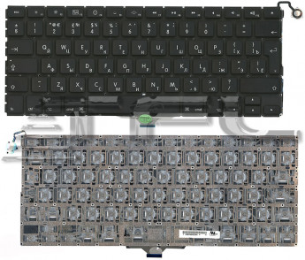 <!--Клавиатура для ноутбука Apple Air A1304 A1237 13.3 большой ENTER (черная)-->