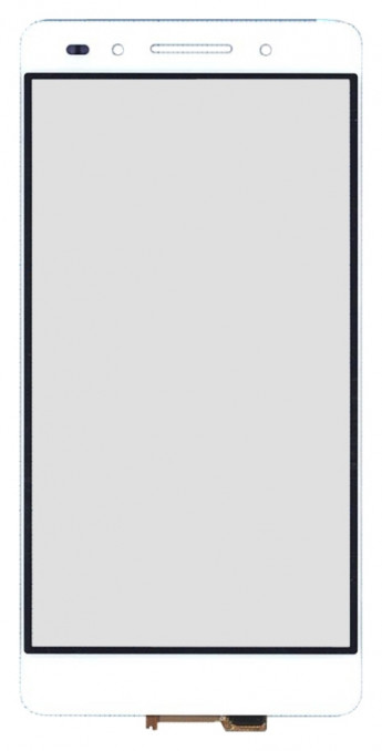 <!--Сенсорное стекло (тачскрин) для Huawei Honor 7 (белый)-->