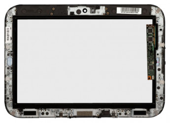<!--Сенсорное стекло (тачскрин) Lenovo IdeaPad K1 54.20014.104 с рамкой (черный) -->