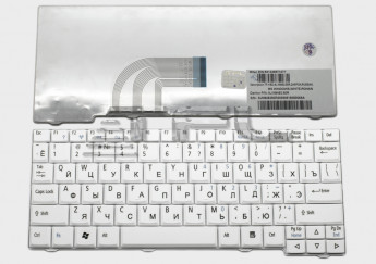 <!--Клавиатура для Acer  One D250/531h, RU (белая)-->