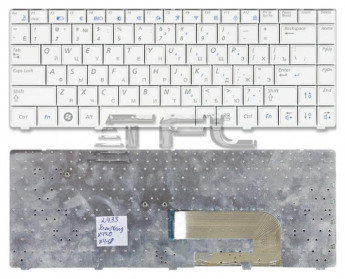 <!--Клавиатура для ноутбука Samsung X418 X420 (белая)-->