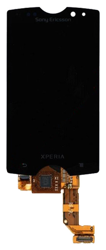 <!--Модуль (матрица + тачскрин) для Sony Ericsson SK17i Xperia mini pro (черный)-->