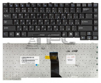 <!--Клавиатура для ноутбука LG LM50 LS55 (черная)-->