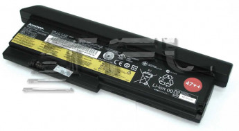 <!--Аккумуляторная батарея 47++ для Lenovo ThinkPad X200 11.1V 94Wh (Brand) (черная)-->