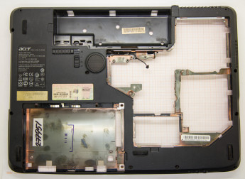 Нижний корпус для Acer Aspire 7520G, AP01L000D00 (разбор)