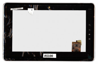 <!--Сенсорное стекло (тачскрин) Toshiba Folio AS100 AS100-01B с рамкой-->