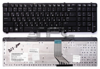 <!--Клавиатура для ноутбука HP Pavilion DV7 DV7-2000 DV7-2100 DV7-2200 DV7-3000 (черная)-->
